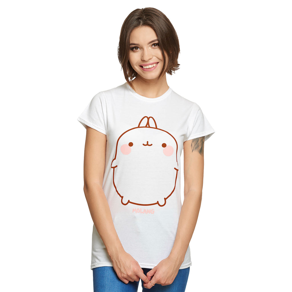 Produktbild Molang - Smile T-Shirt dam vit