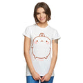 Produktbild Molang - Smile T-Shirt dam vit