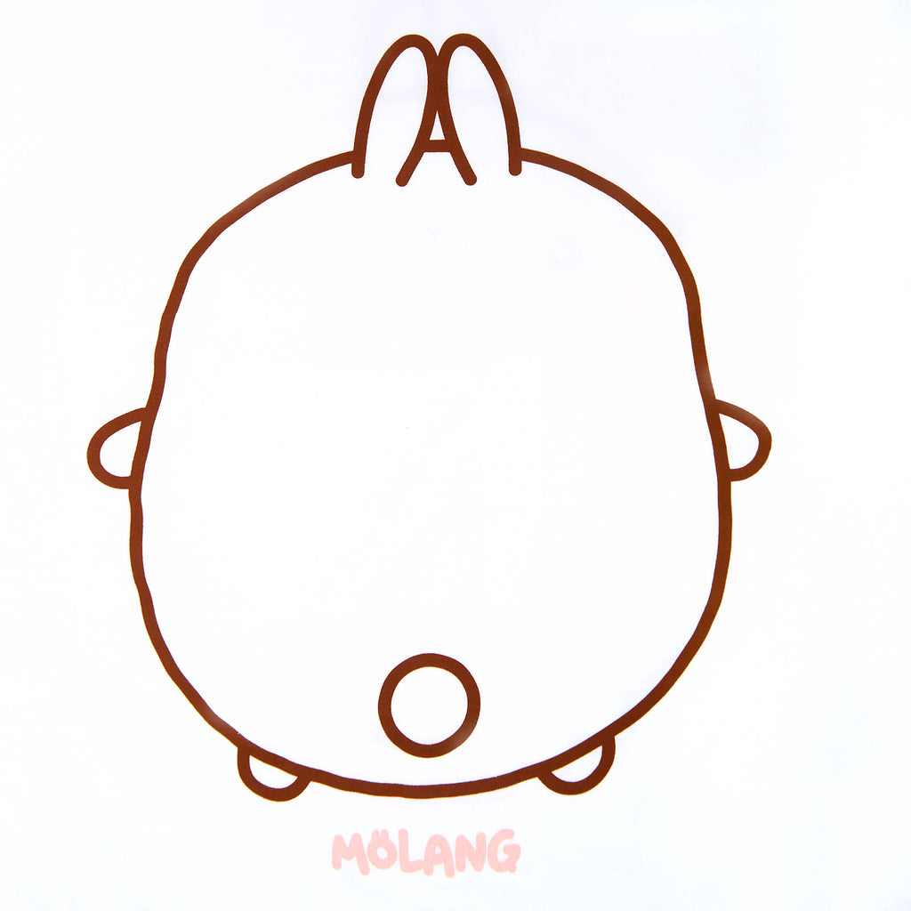Produktbild Molang - Smile T-Shirt dam vit