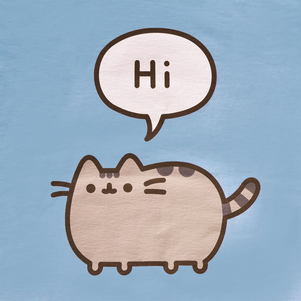 Produktbild Pusheen - Hi Bye! T-shirt dam blå