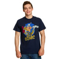 Produktbild Sonic the Hedgehog - Super Sonic T-shirt blå