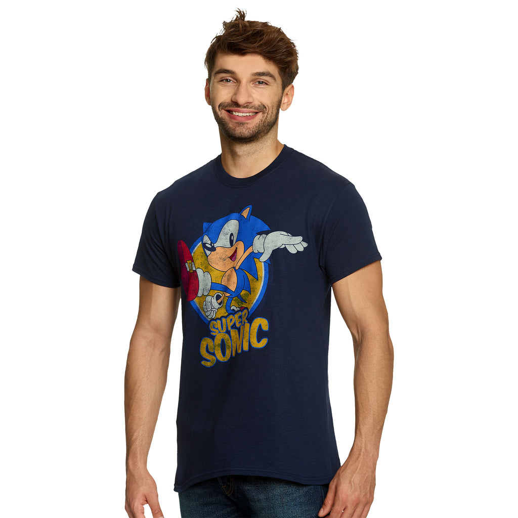 Produktbild Sonic the Hedgehog - Super Sonic T-shirt blå