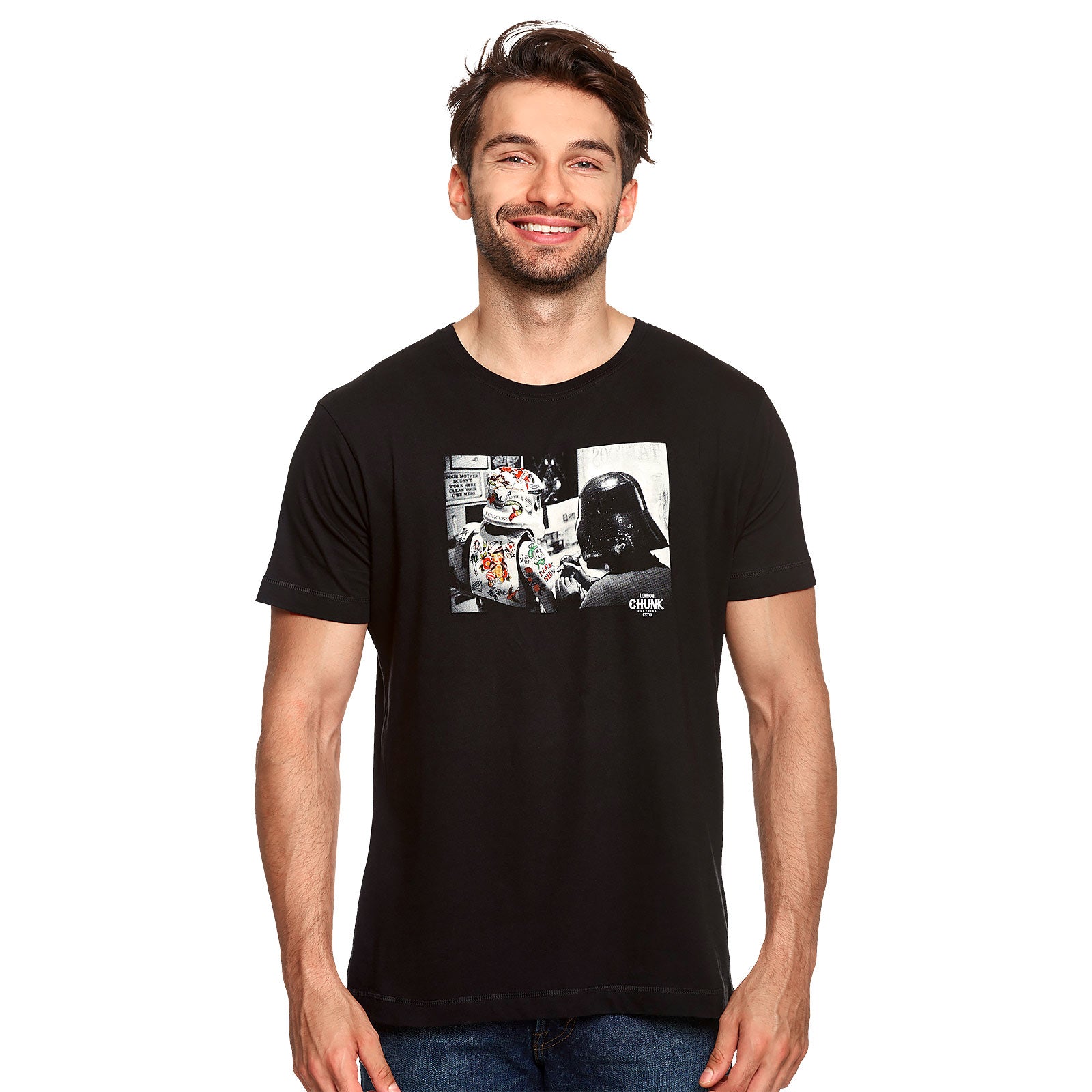 Produktbild Dark Side Tattoo T-shirt för Star Wars-fans svart