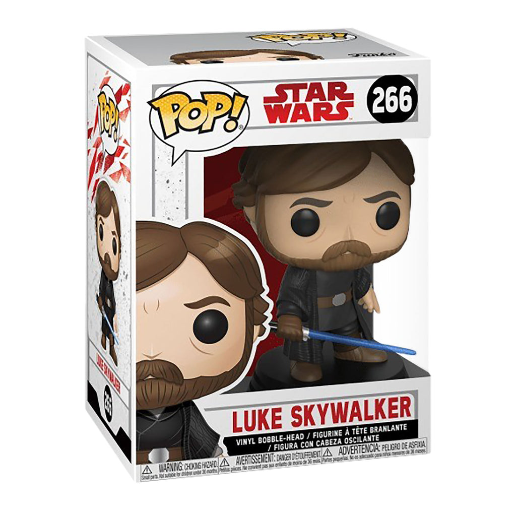 Produktbild Star Wars - Luke med ljussabel Funko Pop figur med vickande huvud
