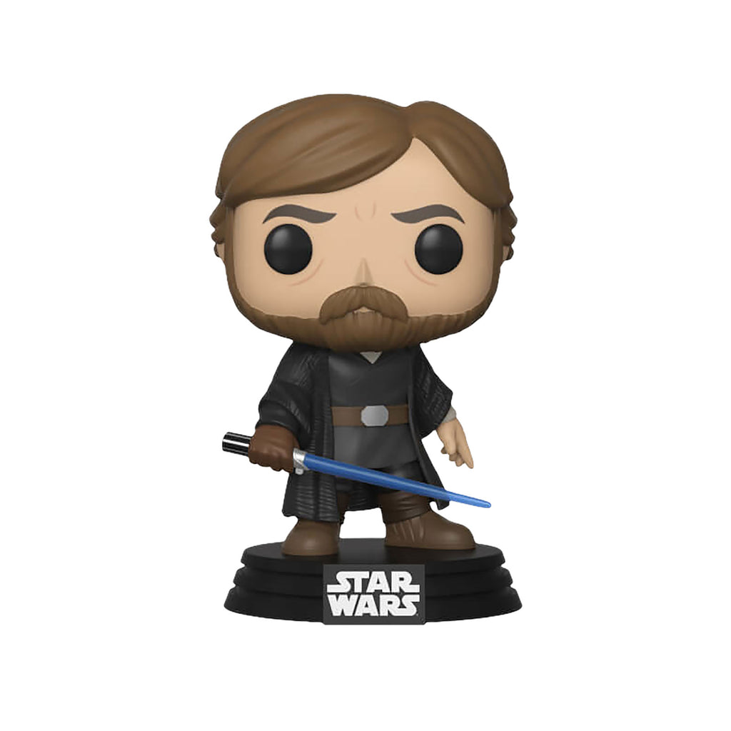 Produktbild Star Wars - Luke med ljussabel Funko Pop figur med vickande huvud