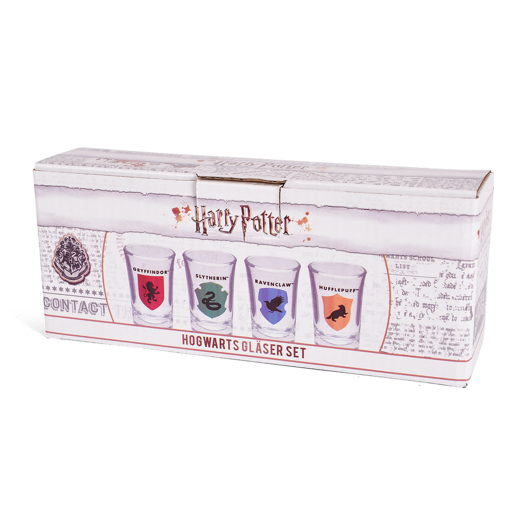 Produktbild Harry Potter - Hogwarts Mini Glas Set