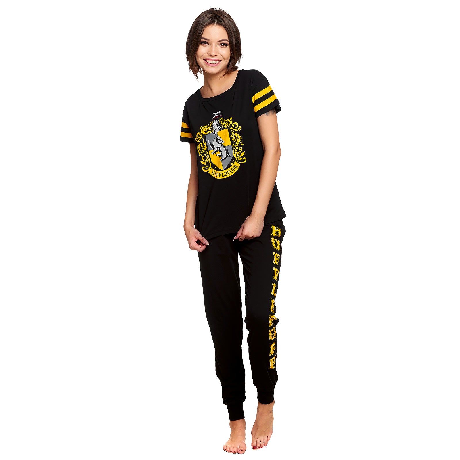 Produktbild Harry Potter - Hufflepuff-emblem Pyjamas för damer