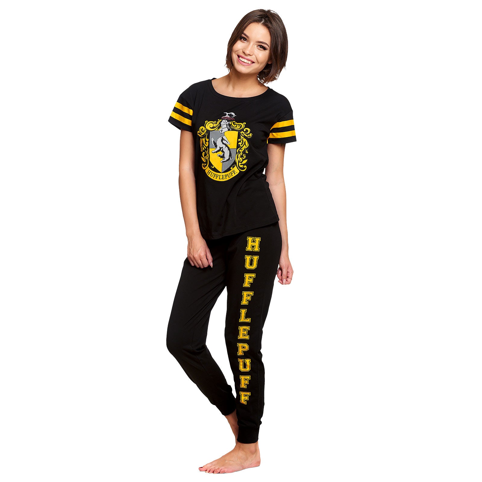 Produktbild Harry Potter - Hufflepuff-emblem Pyjamas för damer