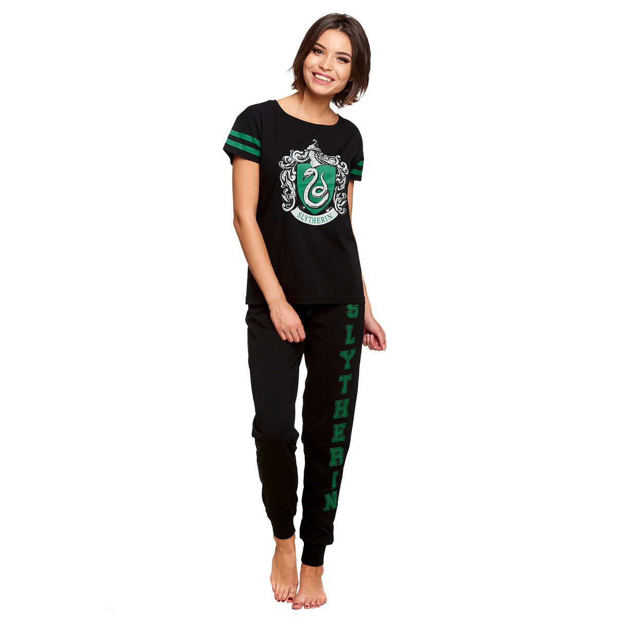 Produktbild Harry Potter - Slytherin-emblem Pyjamas för Damer