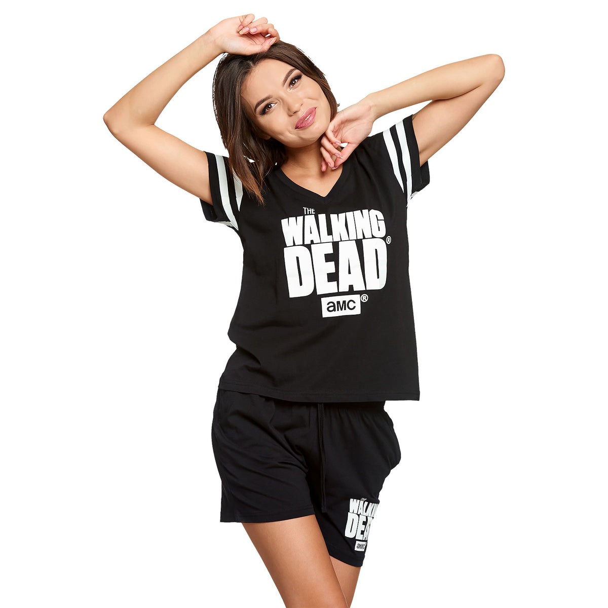 Produktbild Walking Dead - Logo Pyjamas kort dam