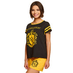 Produktbild Harry Potter - Hufflepuff kort pyjamas för damer
