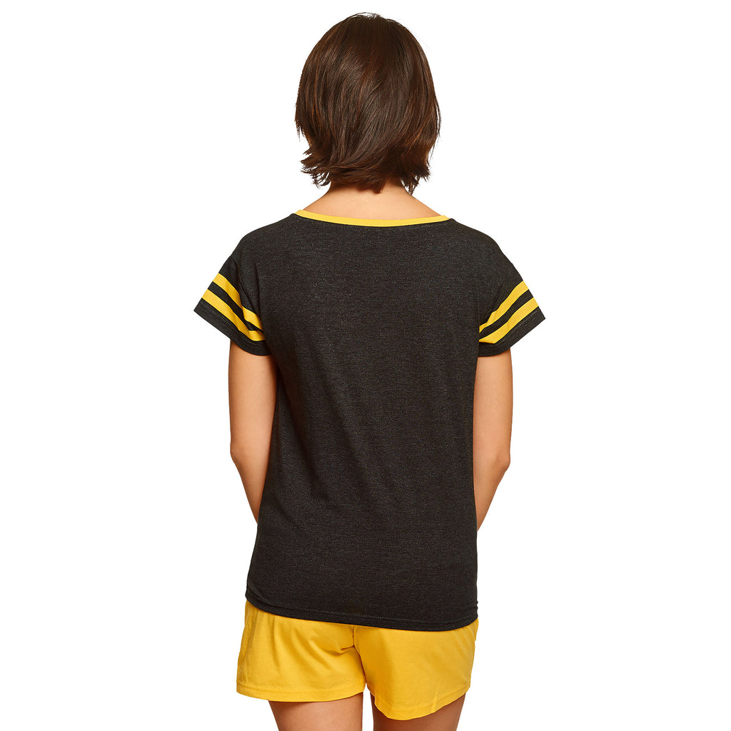 Produktbild Harry Potter - Hufflepuff kort pyjamas för damer