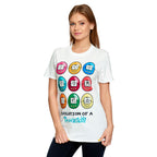 Produktbild Tamagotchi - Evolution of a Tamagotchi T-shirt vit