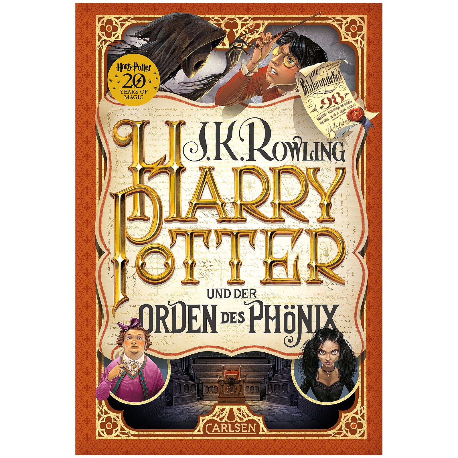 Produktbild Harry Potter och Fenixorden Bok 5