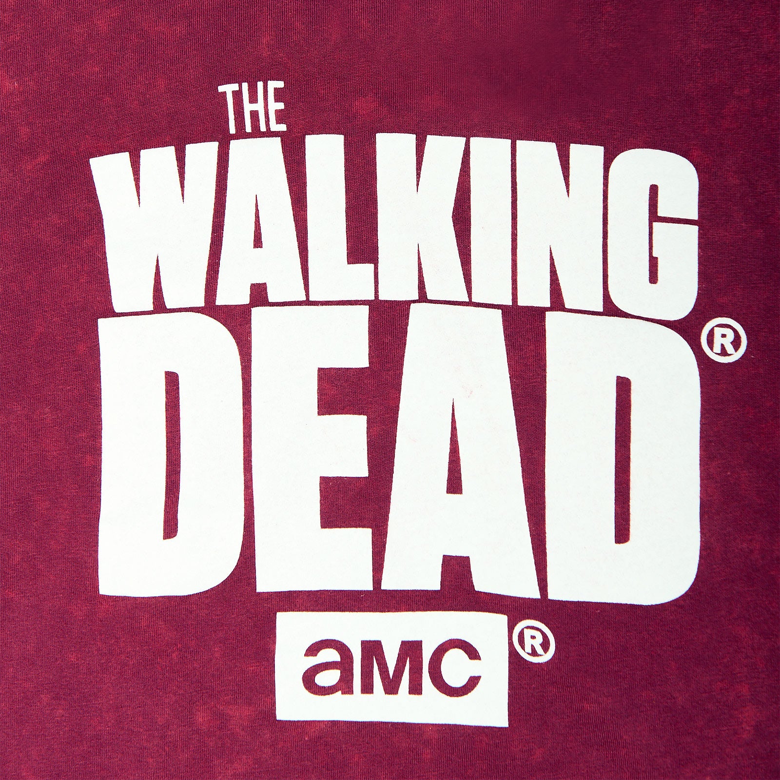 Produktbild Walking Dead - Logo T-shirt dam röd