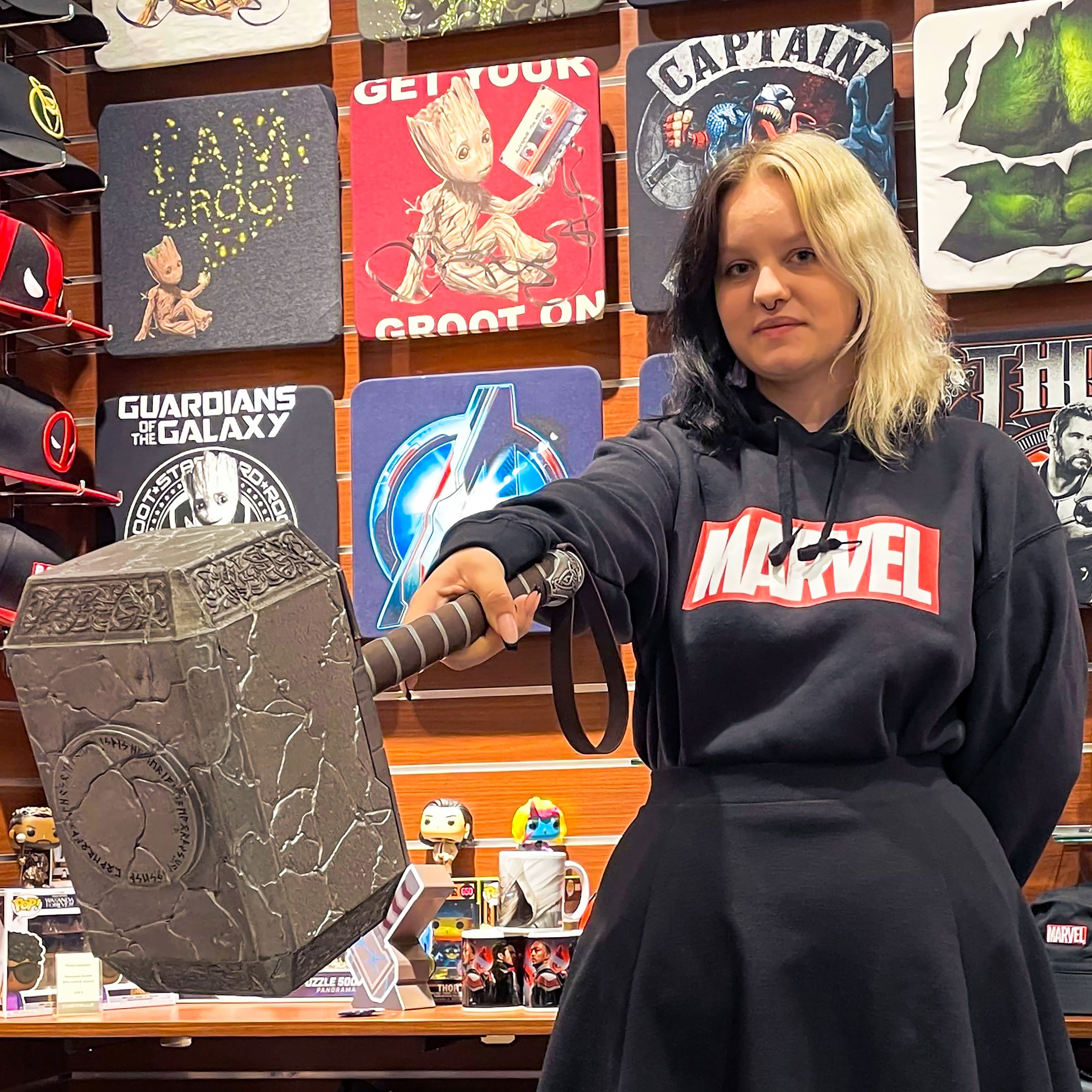 Product image Marvel - Logo Hoodie Black
