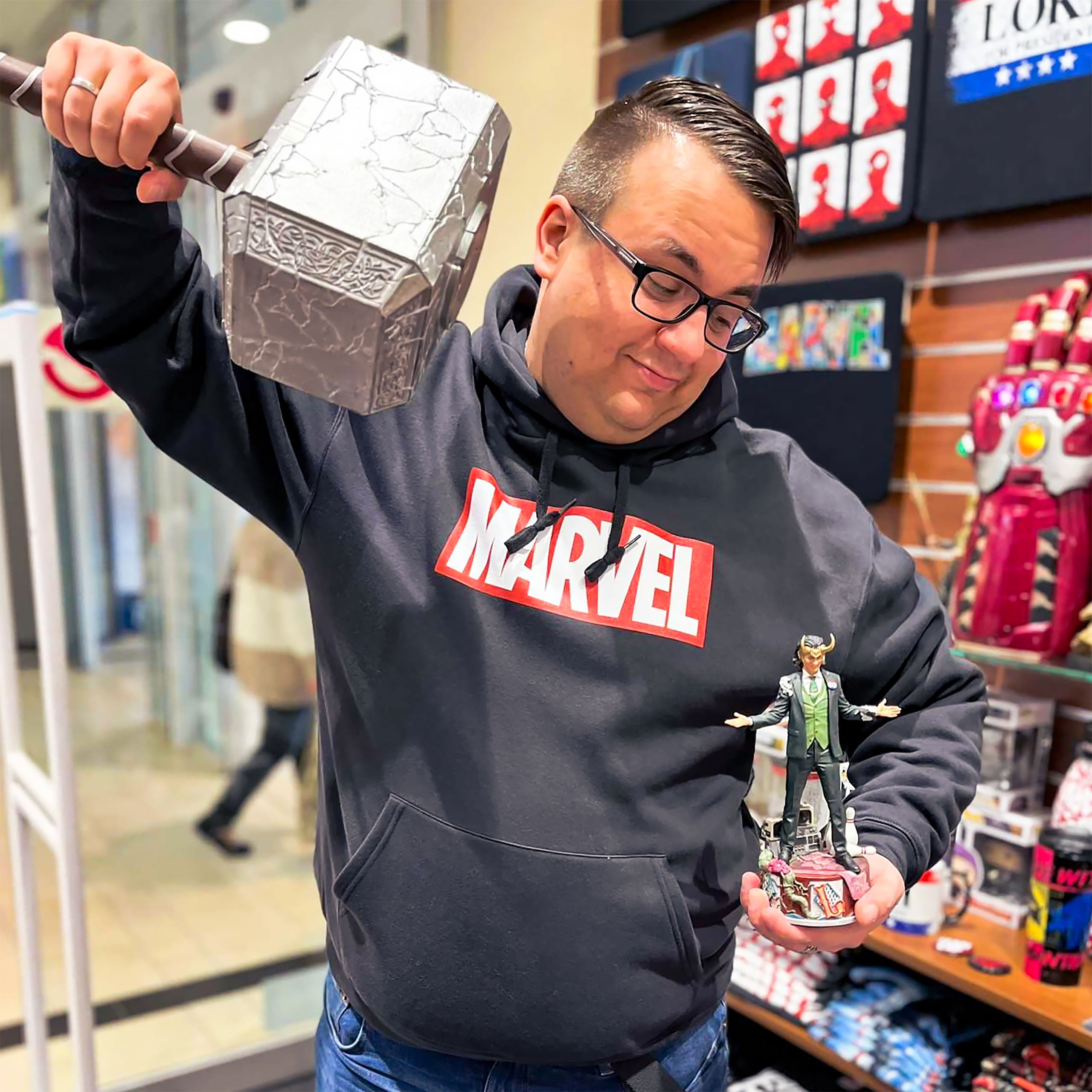 Product image Marvel - Logo Hoodie Black