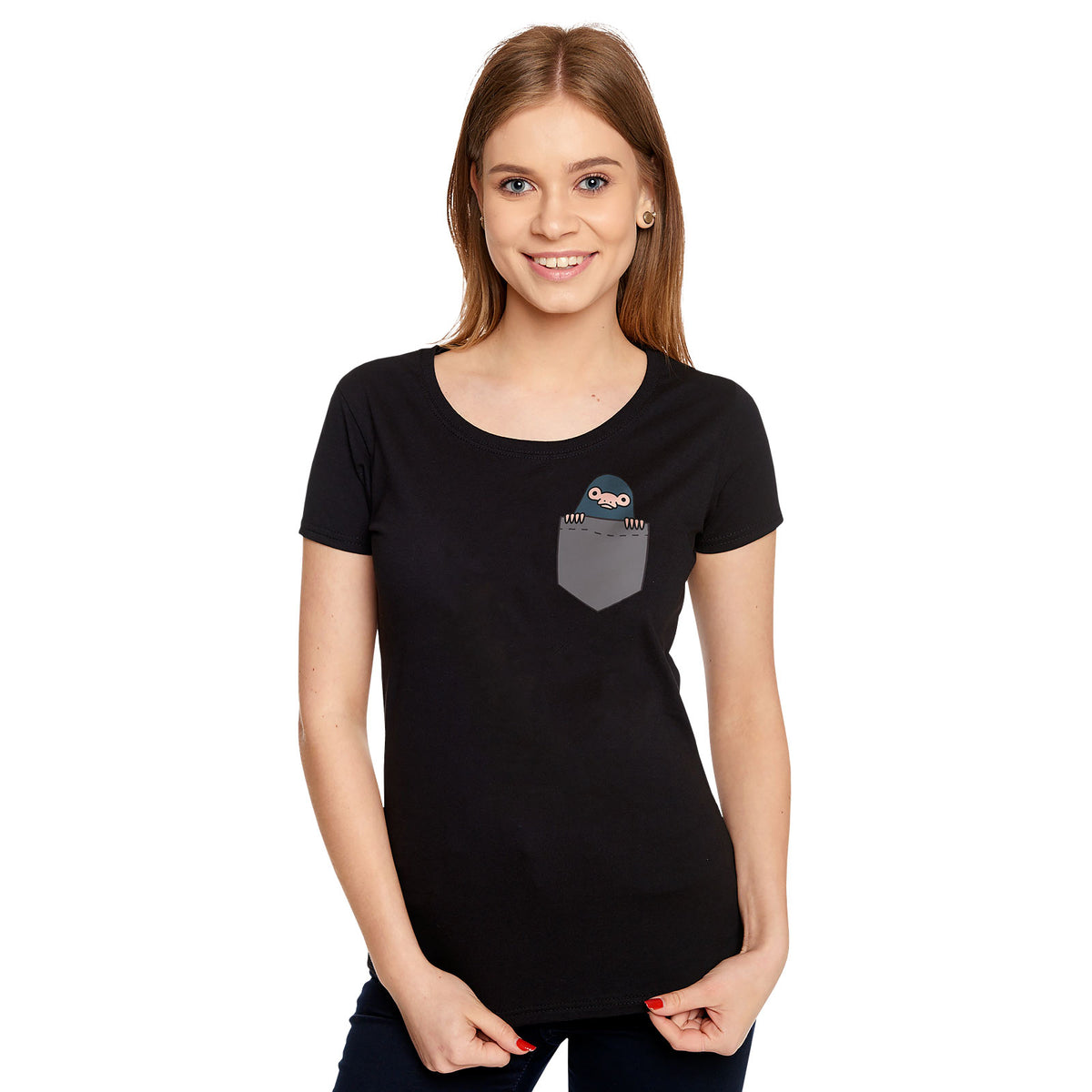 Produktbild Pocket Niffler - Fantastiska Vidunder T-shirt dam svart