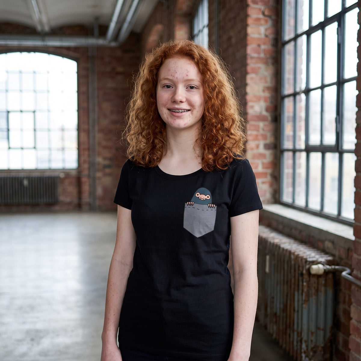Produktbild Pocket Niffler - Fantastiska Vidunder T-shirt dam svart