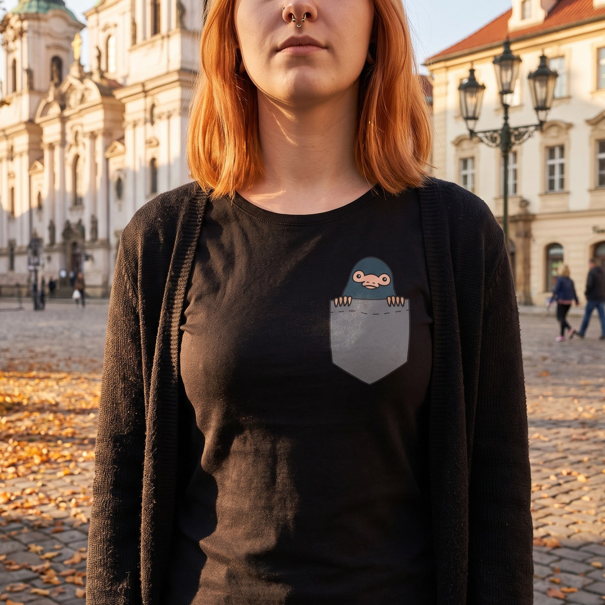 Produktbild Pocket Niffler - Fantastiska Vidunder T-shirt dam svart