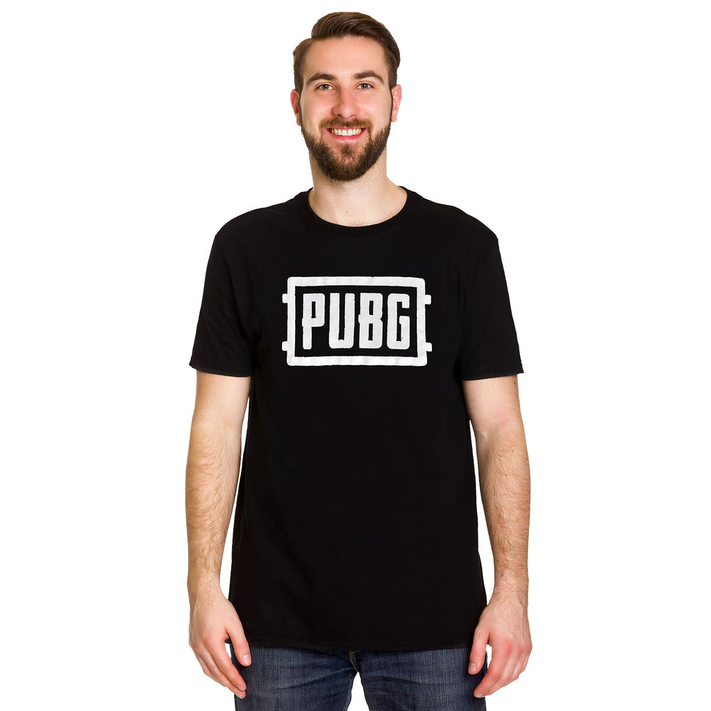 Produktbild PUBG - White Icon Logo T-shirt svart