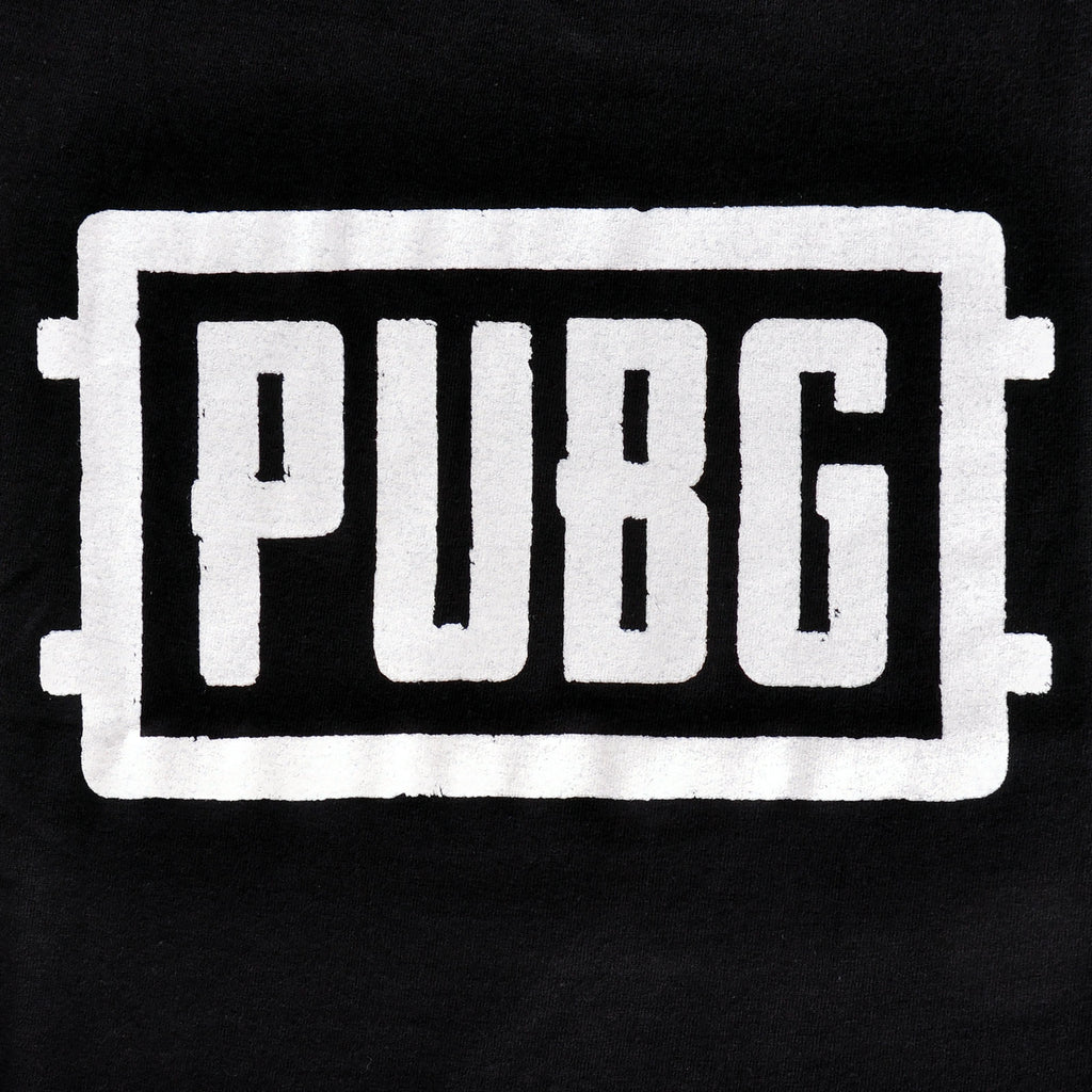 Produktbild PUBG - White Icon Logo T-shirt svart