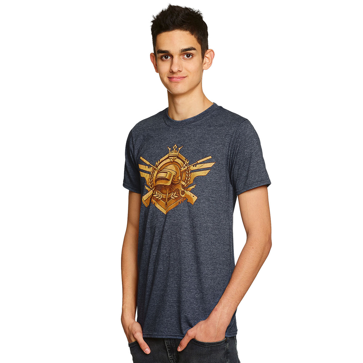 Produktbild PUBG - Invincible T-shirt blå