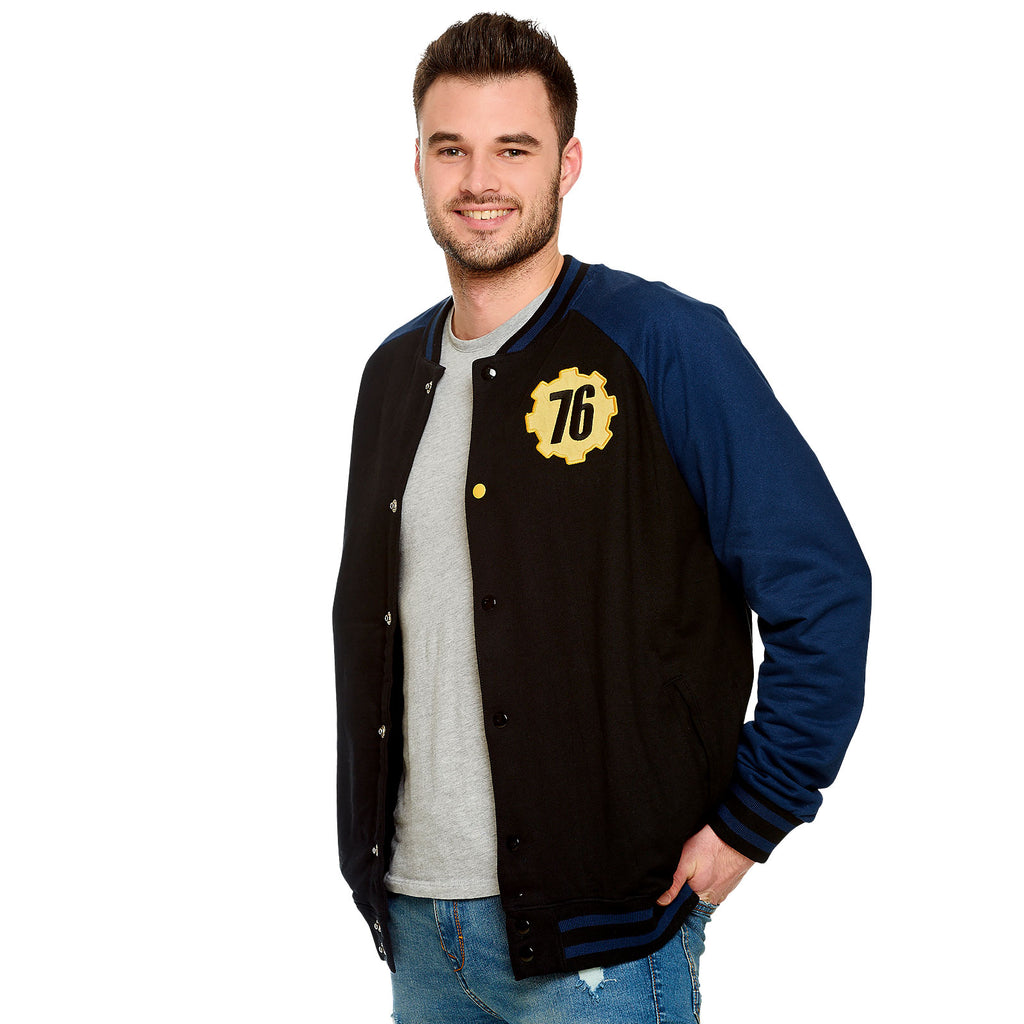 Produktbild Fallout - Vault 76 Logo Collegejacka