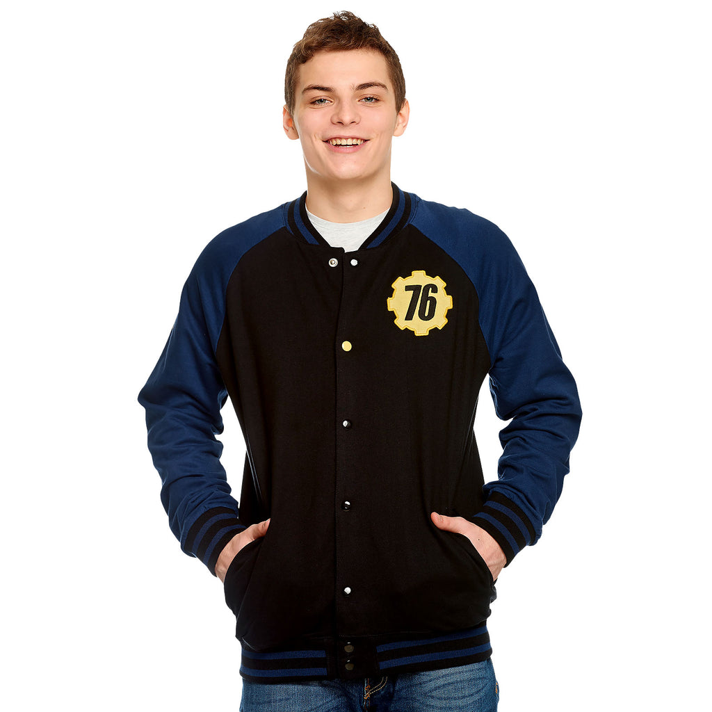 Produktbild Fallout - Vault 76 Logo Collegejacka