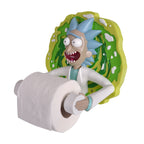 Produktbild Rick and Morty - Rick med portal toalettpappershållare
