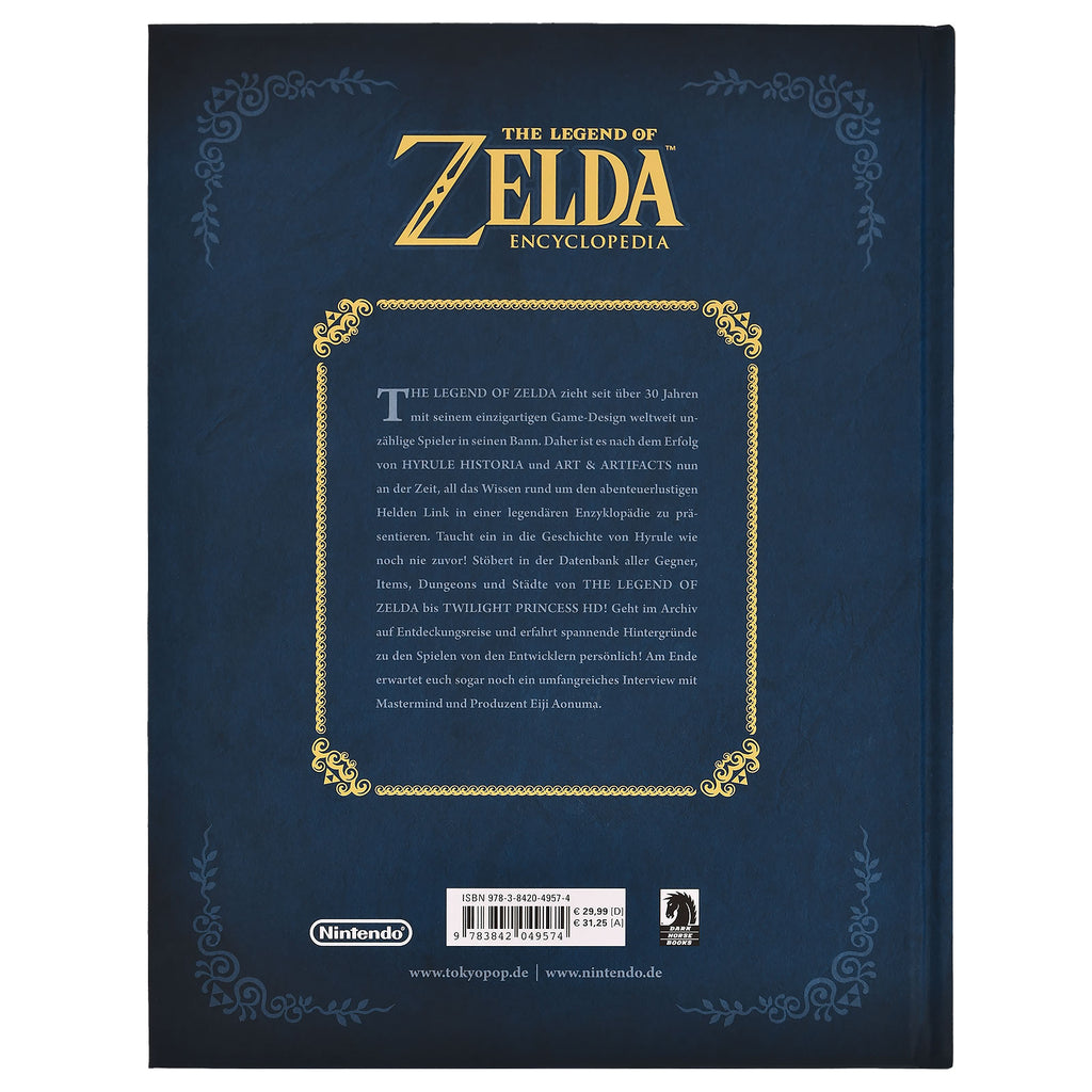 Produktbild Zelda - Encyclopedi Inbunden utgåva