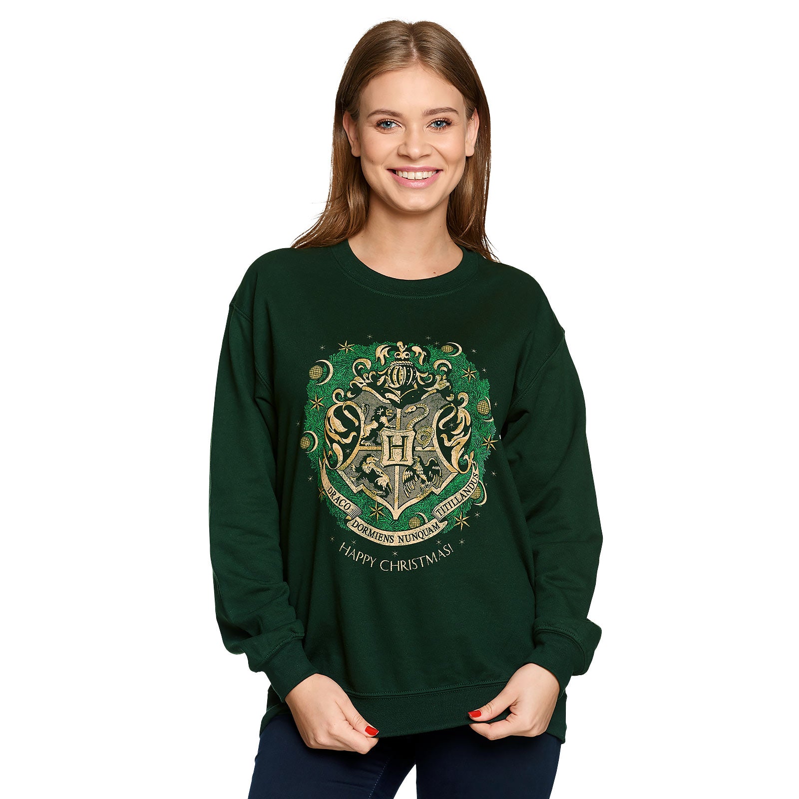 Produktbild Harry Potter - Happy Hogwarts Tröja grön