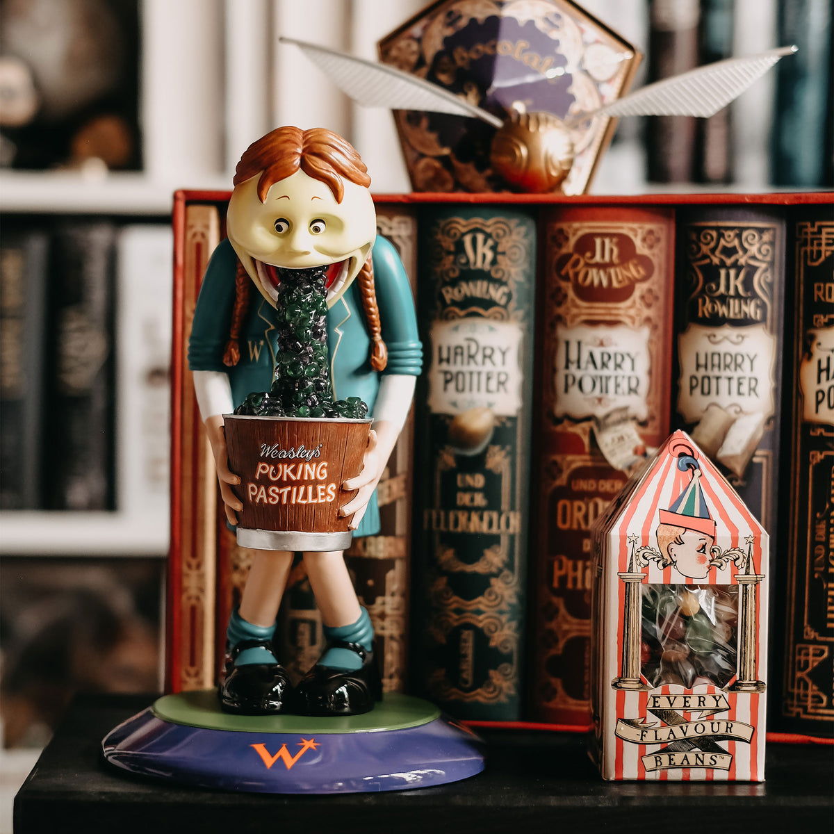Produktbild Harry Potter - Weasleys Kräkpastiller Bokstöd