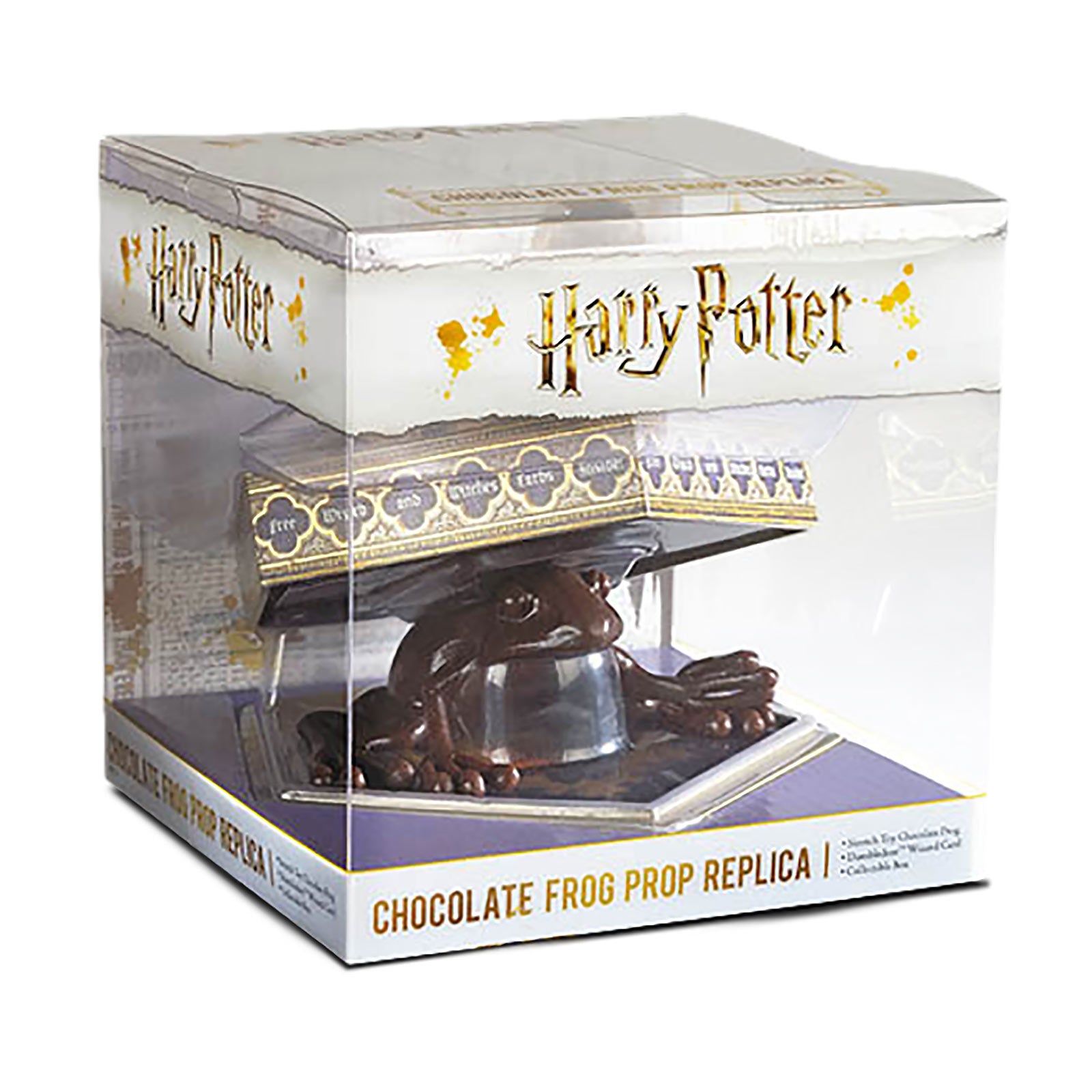 Product image Chocolate Frog Figure with Collectible Card - Harry Potter Replica