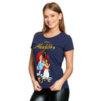 Produktbild Aladdin - Jafar och Aladdin T-shirt dam blå