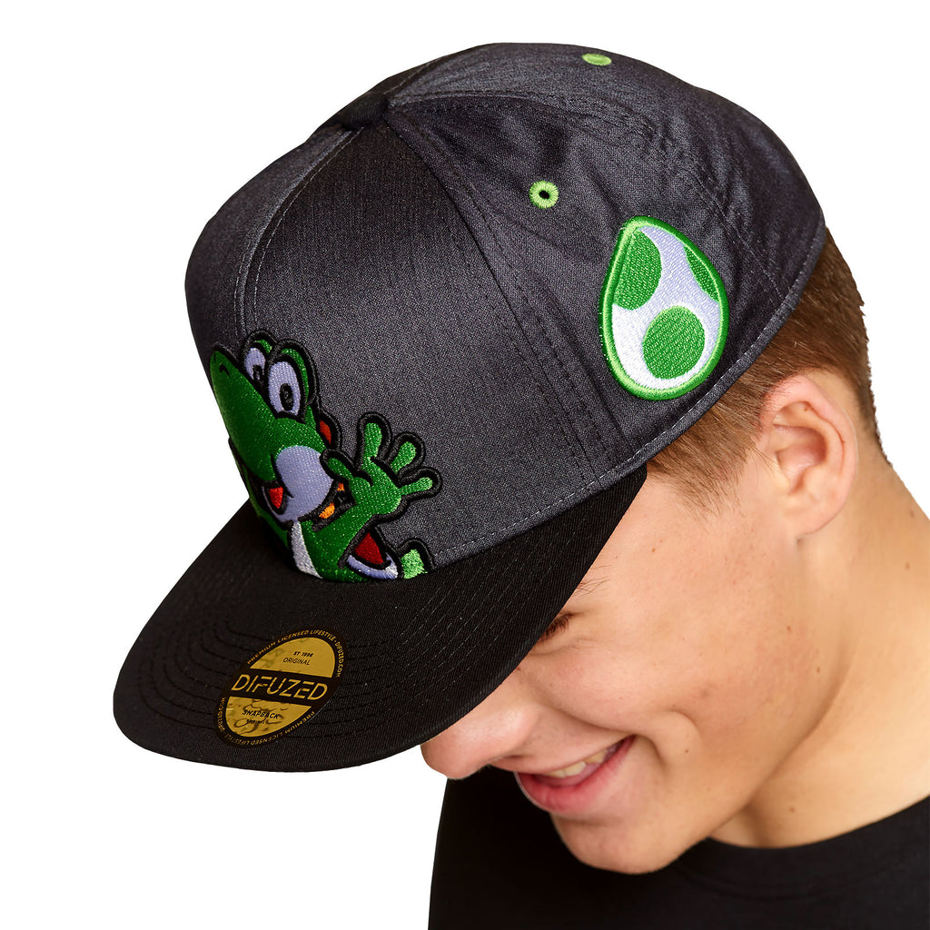 Produktbild Super Mario - Yoshi Snapback Keps grå