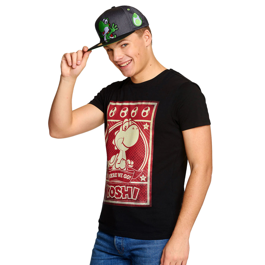 Produktbild Super Mario - Yoshi Snapback Keps grå