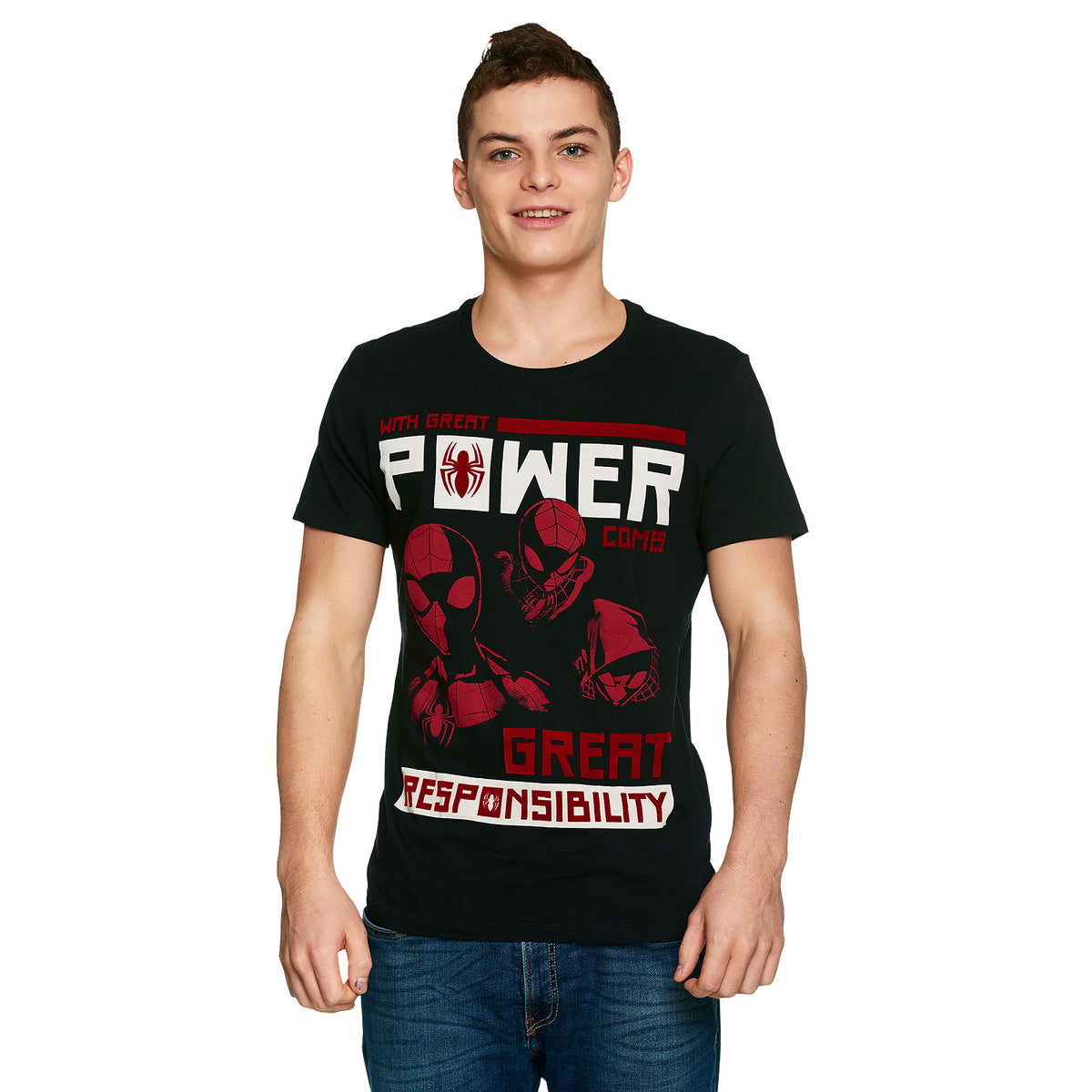 Produktbild Spider-Man - Power vs. Responsibility T-shirt svart