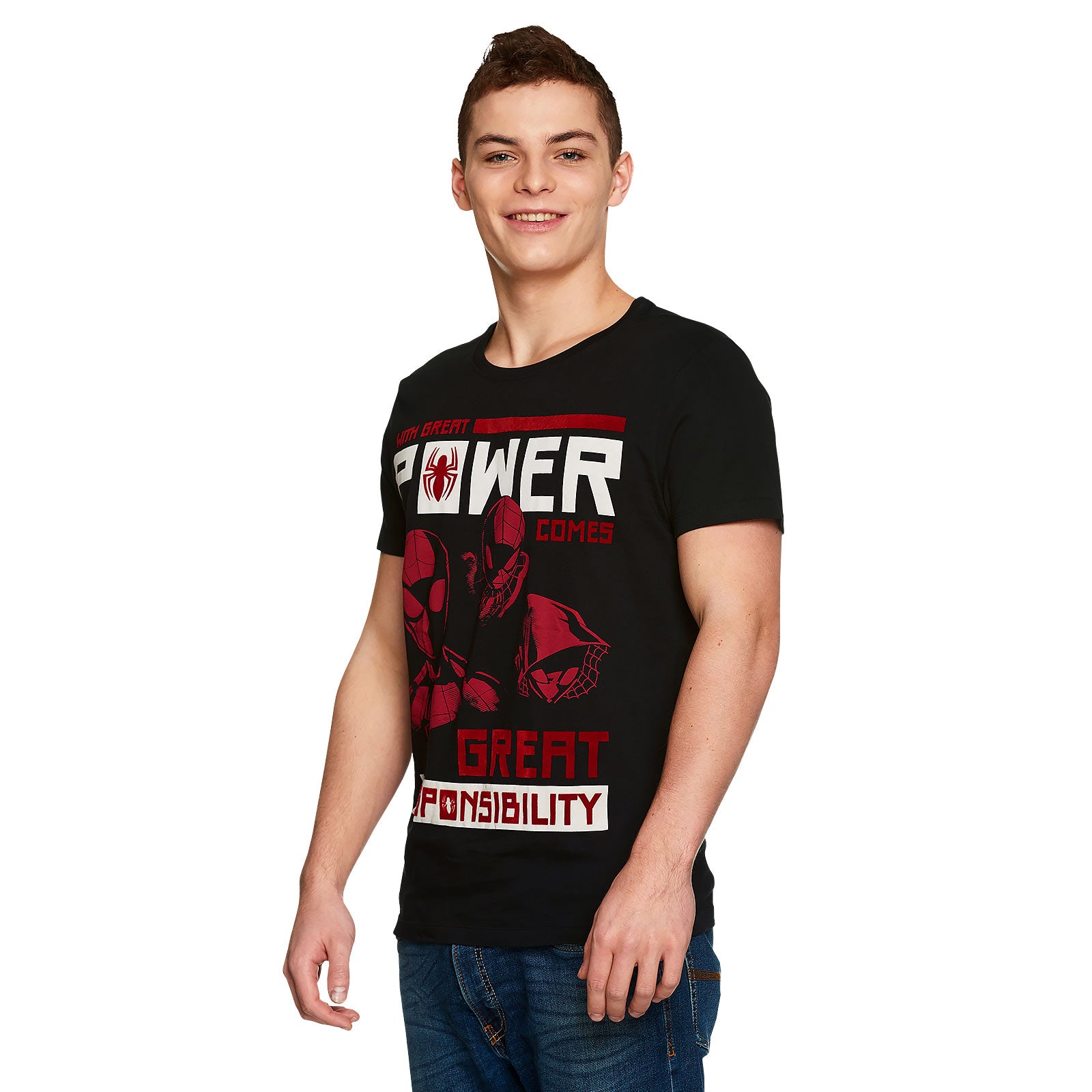 Produktbild Spider-Man - Power vs. Responsibility T-shirt svart