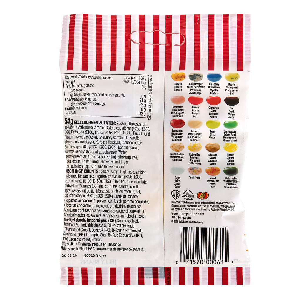 Produktbild Harry Potter - Bertie Botts Bönor med Alla Smaker
