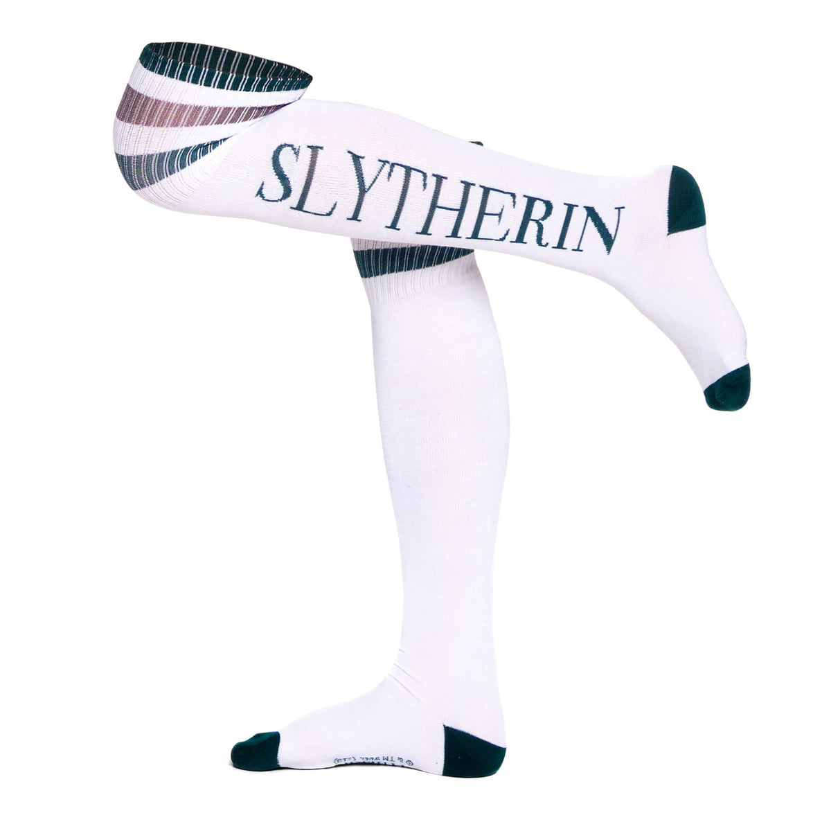 Produktbild Harry Potter - Slytherin Overknee-strumpor