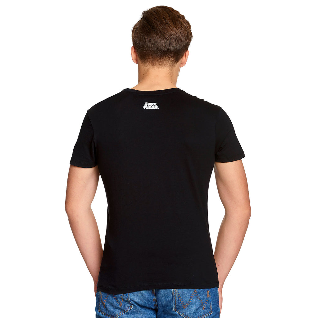 Produktbild Super Mario - Yoshi Here We Go Poster T-shirt svart