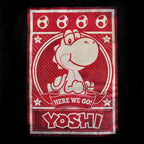 Produktbild Super Mario - Yoshi Here We Go Poster T-shirt svart