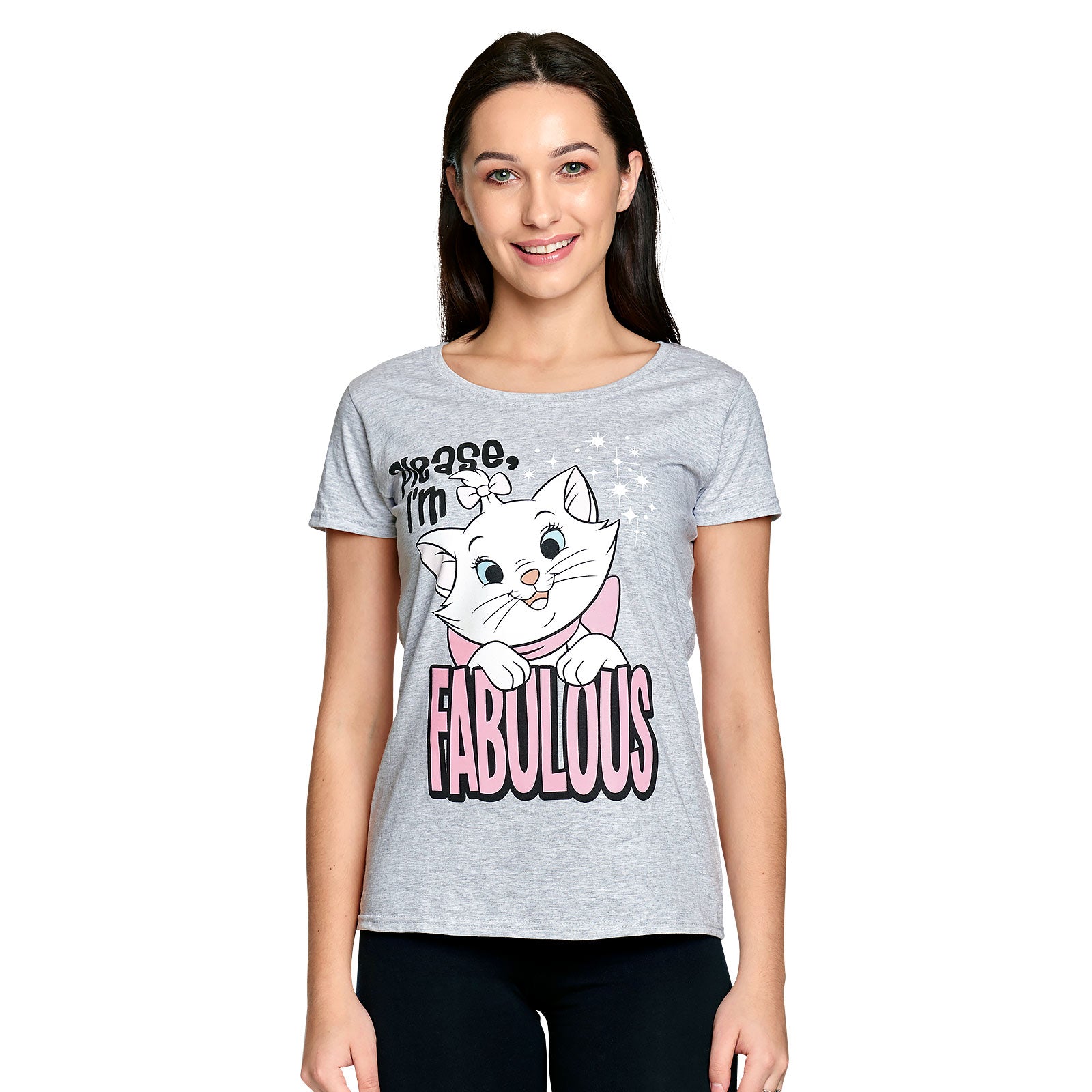 Produktbild Aristocats - Marie Fabulous T-shirt dam grå