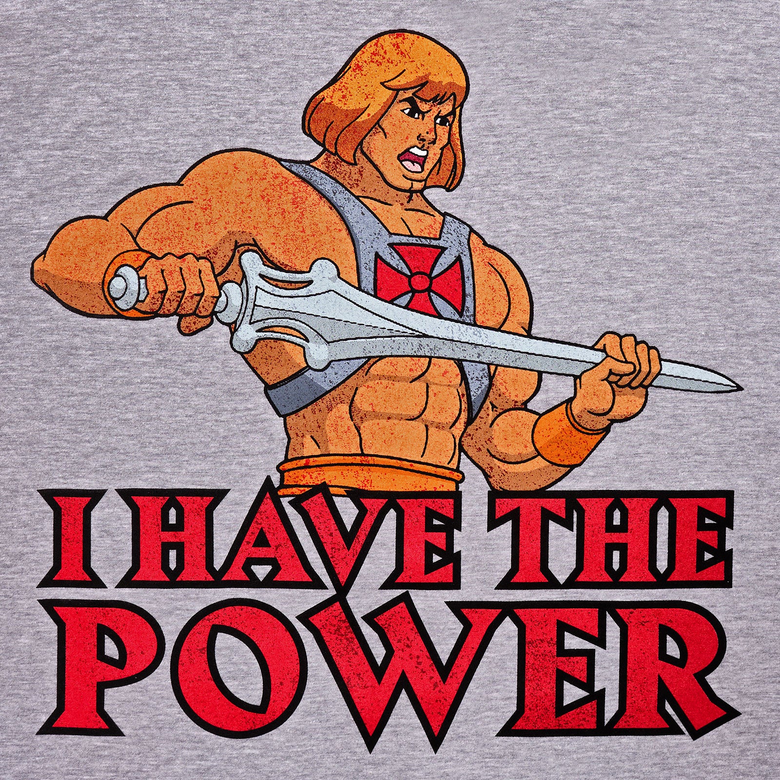 Produktbild Masters of the Universe - He-Man Power T-Shirt grå