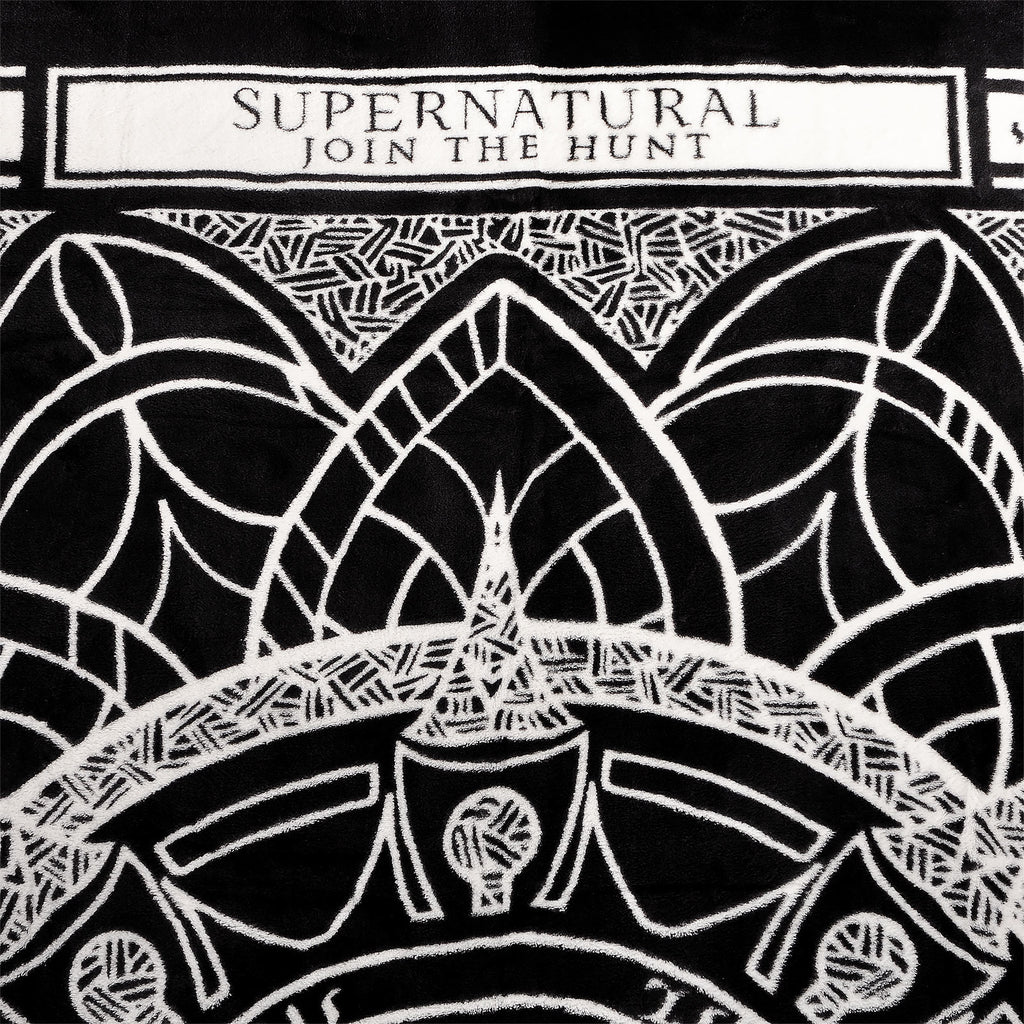 Produktbild Supernatural - Mjuk filt med djävulsfälla-symbol
