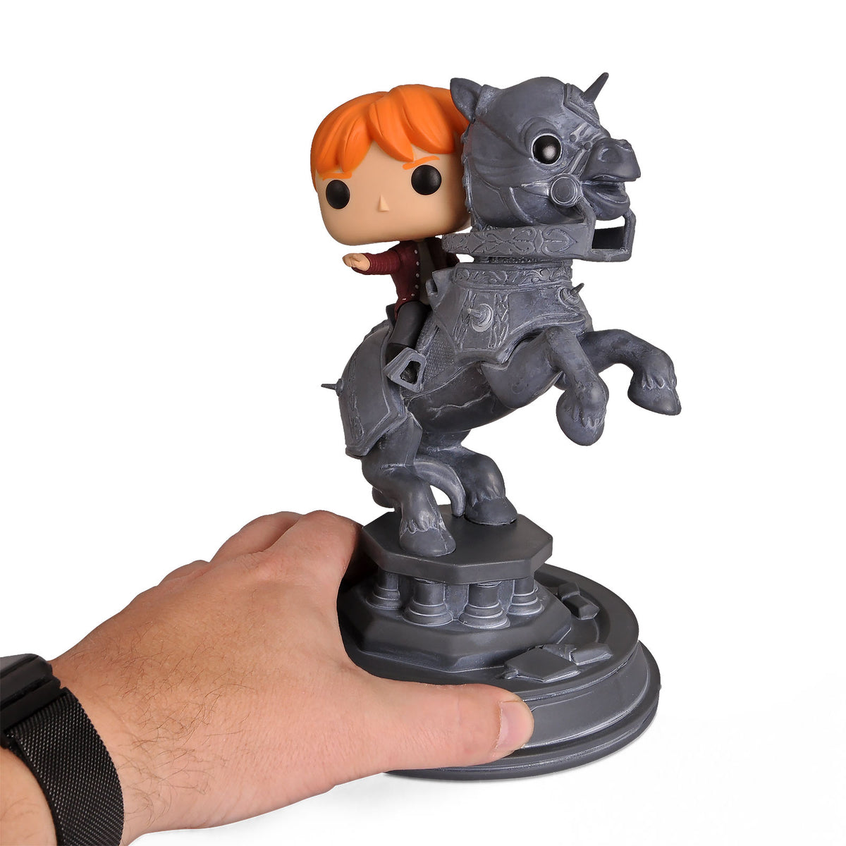 Produktbild Harry Potter - Ron med schackpjäs Funko Pop-figur 21 cm