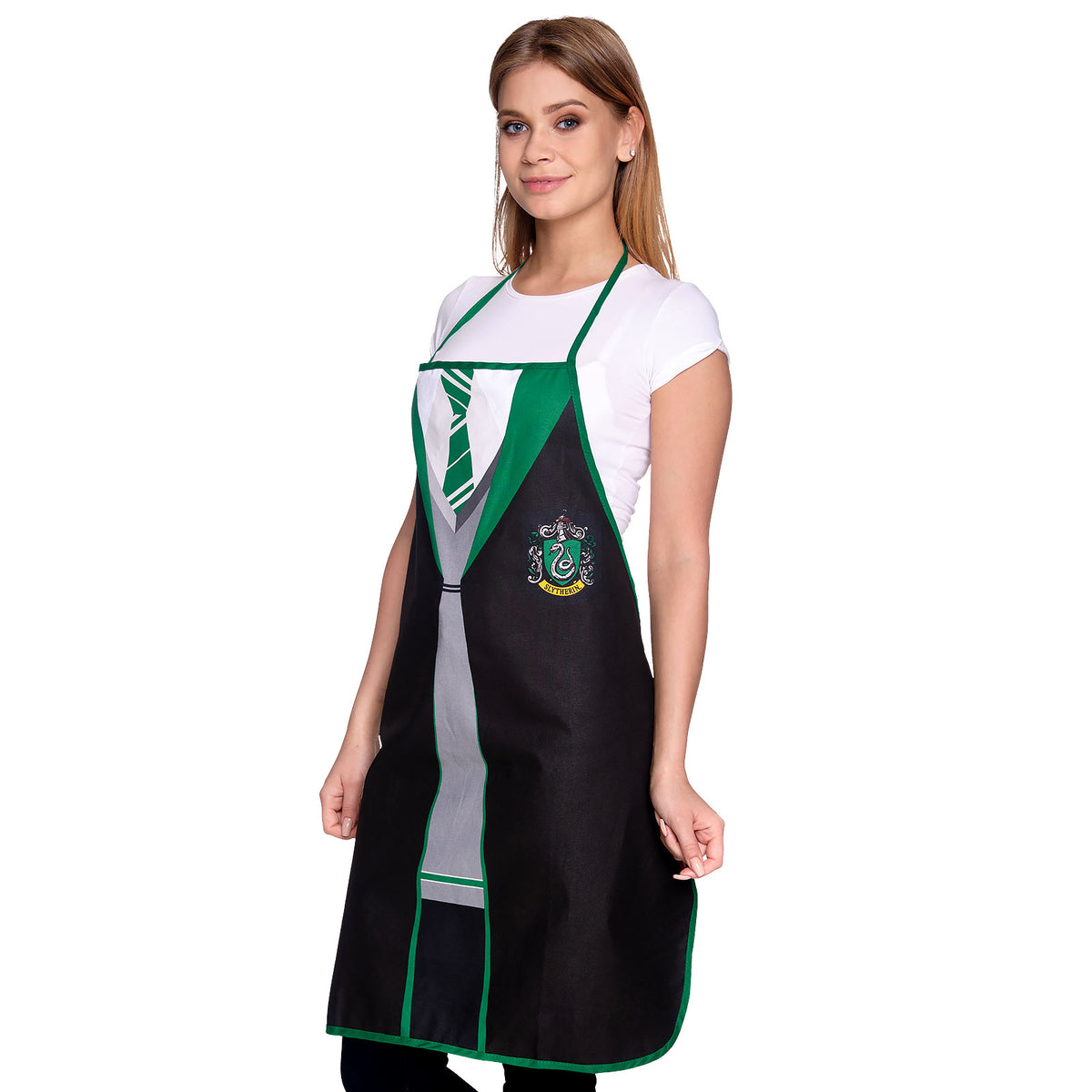 Produktbild Harry Potter - Förkläde med Slytherin-uniform