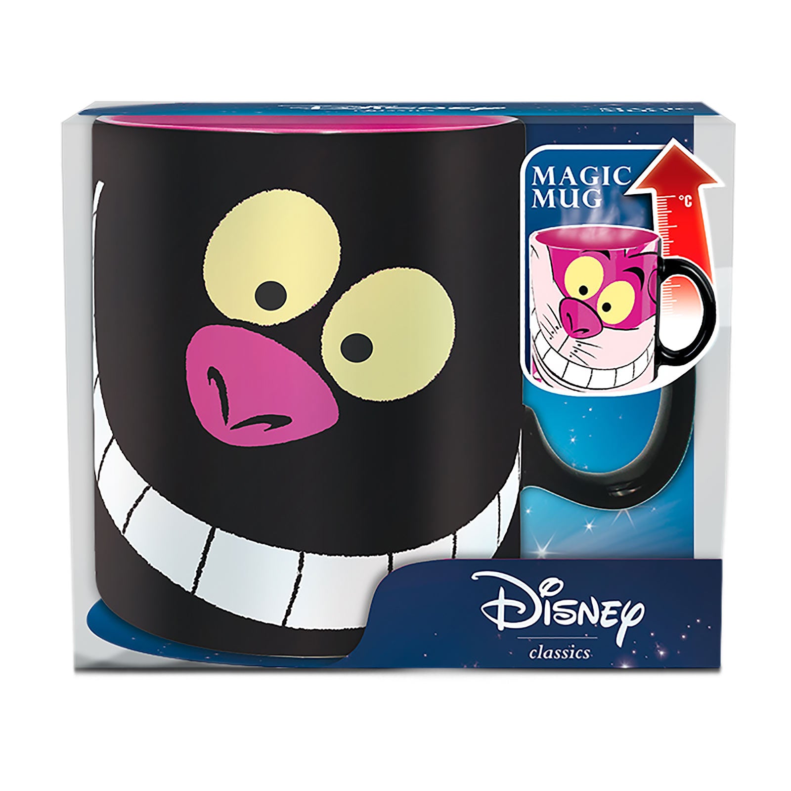 Produktbild Alice i Underlandet - Termoeffektmugg med Cheshire Cat