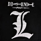 Produktbild Death Note - L Silhouette T-shirt svart